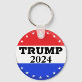 Donald Trump 2024 - Trump voor President Sleutelhanger (Achterkant)