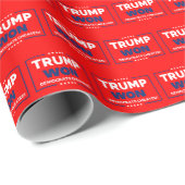 Donald Trump 2024 Trump won Cadeaupapier (Rol Hoek)
