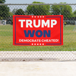 Donald Trump 2024 Trump won Spandoek