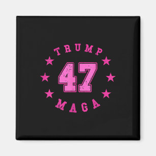 Donald Trump 2024 Verkiezingen 45 47 President Magneet