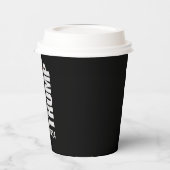 Donald Trump 2024 Verkiezingsstem 45 47 Amerikaans Papieren Bekers (Links)