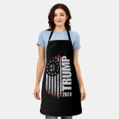 Donald Trump 2024 Verkiezingsstem 45 47 Amerikaans Schort (Gedragen)