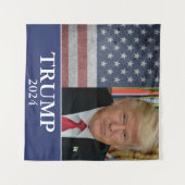 Donald Trump 2024 Wandkleed (Voorkant (horizontaal))