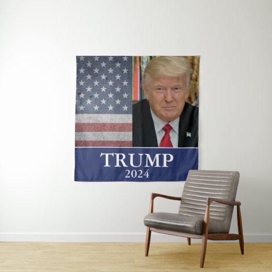 Donald Trump 2024 Wandkleed (In situ)