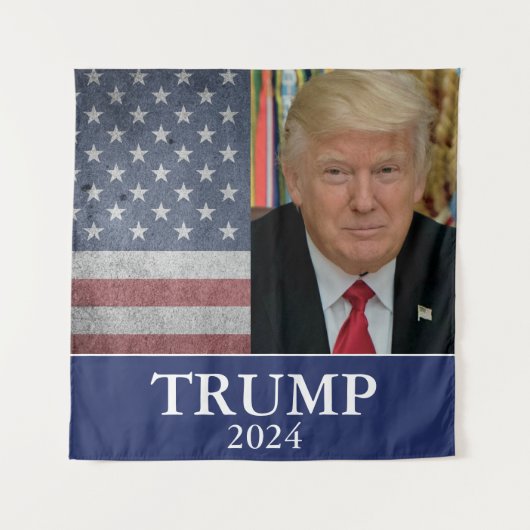 Donald Trump 2024 Wandkleed (Voorkant)