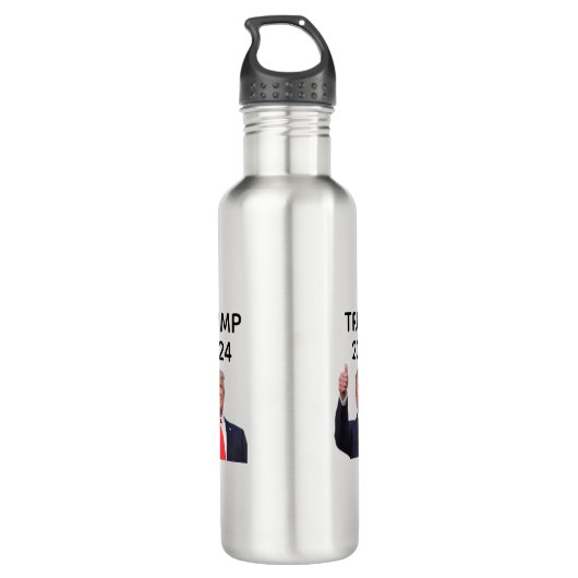Donald Trump 2024 Waterfles (Achterkant)