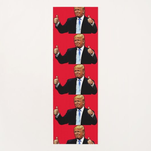 DONALD TRUMP 2024 YOGA MAT (Voorkant)