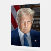 Donald Trump 2025 Amerikaans President Acryl Bord (Hoek)