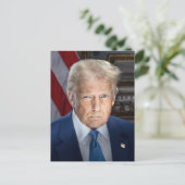 Donald Trump 2025 Amerikaans President Briefkaart (Staand voorkant)