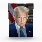 Donald Trump 2025 Amerikaans President Fotoblokken (Voorkant)