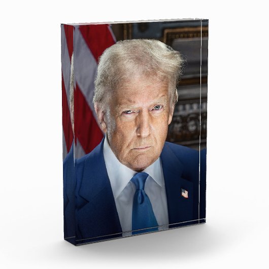 Donald Trump 2025 Amerikaans President Fotoblokken (Links)