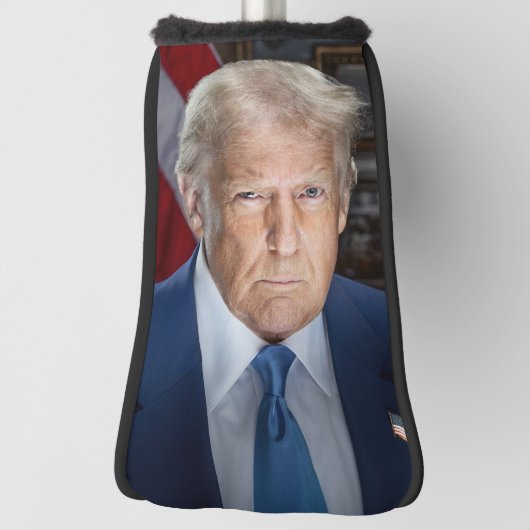 Donald Trump 2025 Amerikaans President Golfheadcover (Draai 90)