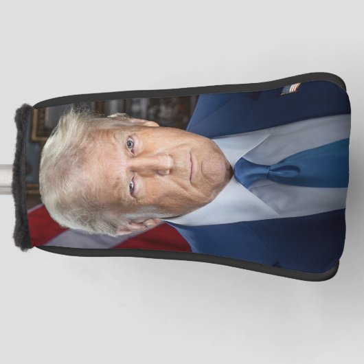 Donald Trump 2025 Amerikaans President Golfheadcover (Voorkant)