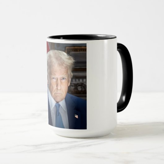 Donald Trump 2025 Amerikaans President Mok (Voorkant rechts)