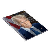 Donald Trump 2025 Amerikaans President Notitieboek (Rechterzijde)