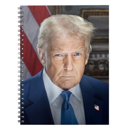 Donald Trump 2025 Amerikaans President Notitieboek (Voorkant)