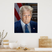 Donald Trump 2025 Amerikaans President Poster (Keuken)