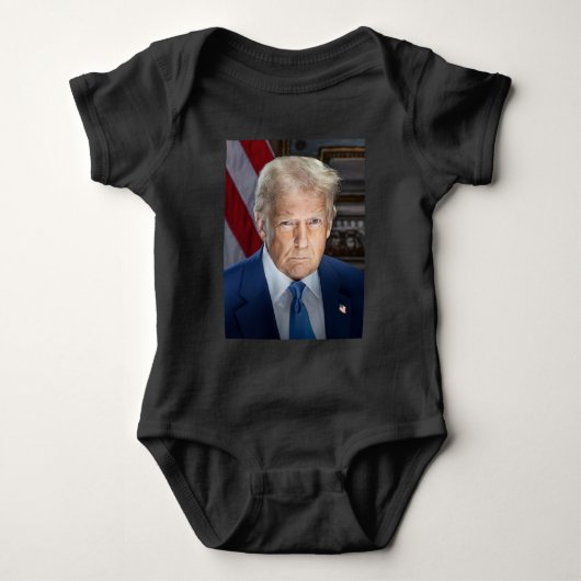 Donald Trump 2025 Amerikaans President Romper (Voorkant)