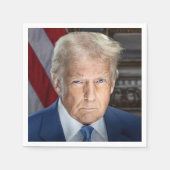 Donald Trump 2025 Amerikaans President Servet (Voorkant)