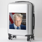 Donald Trump 2025 Amerikaans President Sticker (Koffer)