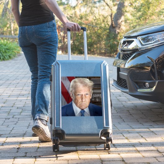 Donald Trump 2025 Amerikaans President Sticker (Koffer Insitu)