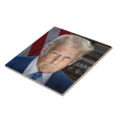 Donald Trump 2025 Amerikaans President Tegeltje (Zijkant)