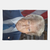 Donald Trump 2025 Amerikaans President Theedoek (Horizontaal)