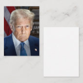 Donald Trump 2025 Amerikaans President Visitekaartje (Voorkant / Achterkant)