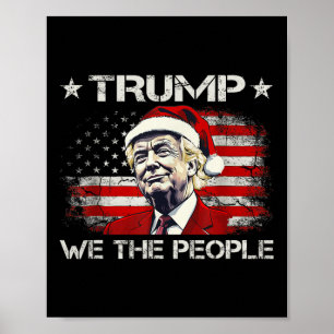 Donald Trump 2025 Wij de mensen 4 juli Electi Poster
