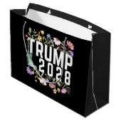 Donald Trump 2028 Groot Cadeauzakje (Achterkant Gekanteld)