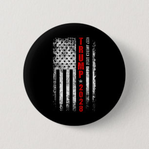 Donald Trump 2028 Keep America Great Election Vere Ronde Button 5,7 Cm
