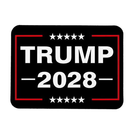 Donald Trump 2028 President Magneet (Horizontaal)