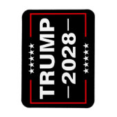 Donald Trump 2028 President Magneet (Verticaal)