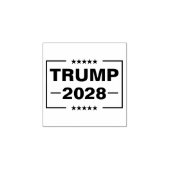 Donald Trump 2028 President Rubberstempel (Afrduk)