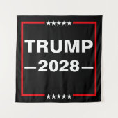 Donald Trump 2028 President Wandkleed (Voorkant)