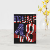Donald Trump 2028 Trump 45 47 48e President Ameri Kaart (Gele Bloem)