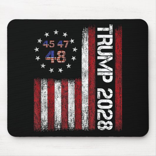 Donald Trump 2028 Trump 45 47 48e President Ameri Muismat (Voorkant)