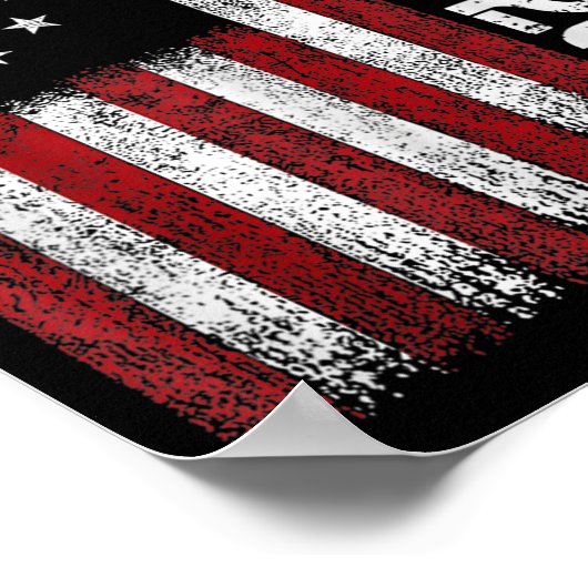 Donald Trump 2028 Trump 45 47 48e President Ameri Poster (Hoek)