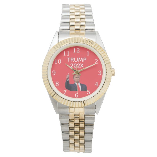 Donald Trump 202X Horloge (Voorkant)