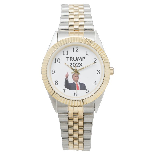 Donald Trump 202X Horloge (Voorkant)