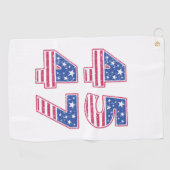 Donald Trump 45-47 Golfhanddoek (Horizontaal)