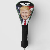DONALD TRUMP 45/47 GOLFHOOFD HOESJE GOLFHEADCOVER (Voorkant)