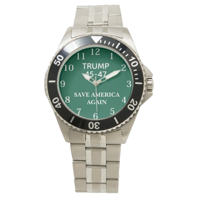 Donald Trump 45-47 Horloge (Voorkant)