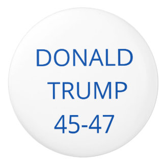 Donald Trump 45-47 Keramische Knop