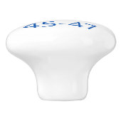 Donald Trump 45-47 Keramische Knop (Zijkant)