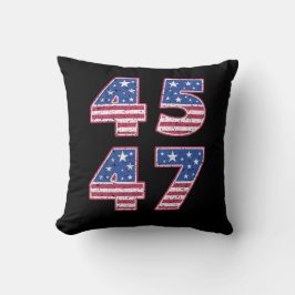 Donald Trump 45-47 Kussen