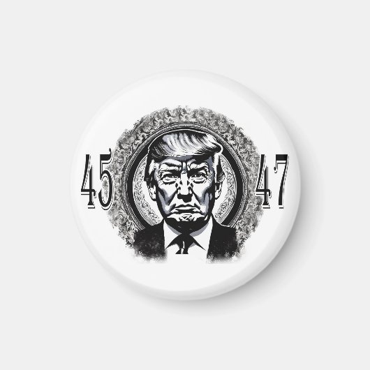 Donald Trump 45/47 Magneet (Voorkant)