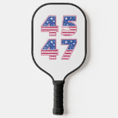 Donald Trump 45-47 Pickleball Paddle (Achterkant)