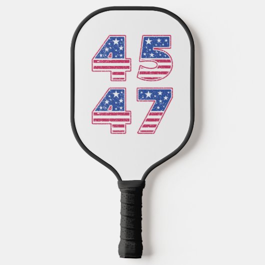 Donald Trump 45-47 Pickleball Paddle (Achterkant)