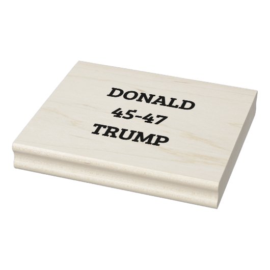 Donald Trump 45-47 Rubberstempel (Stempel)